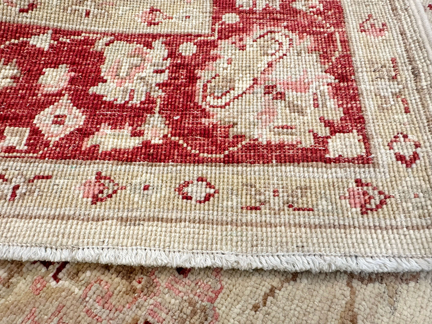 Chobi Farahan (3'11"x6'01') beige/red