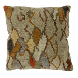 Moroccan Desgn Rug Pillow 22"x22"