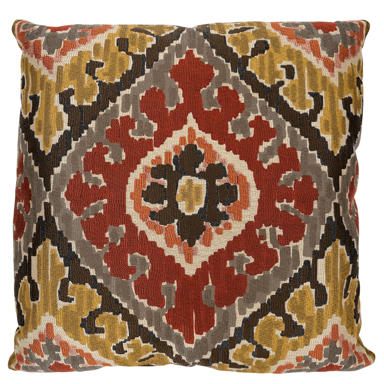 Ikat Design Pillow 24"x24"