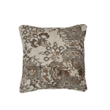 Turkish Antiqued Wool Rug Pillow 16"x16"