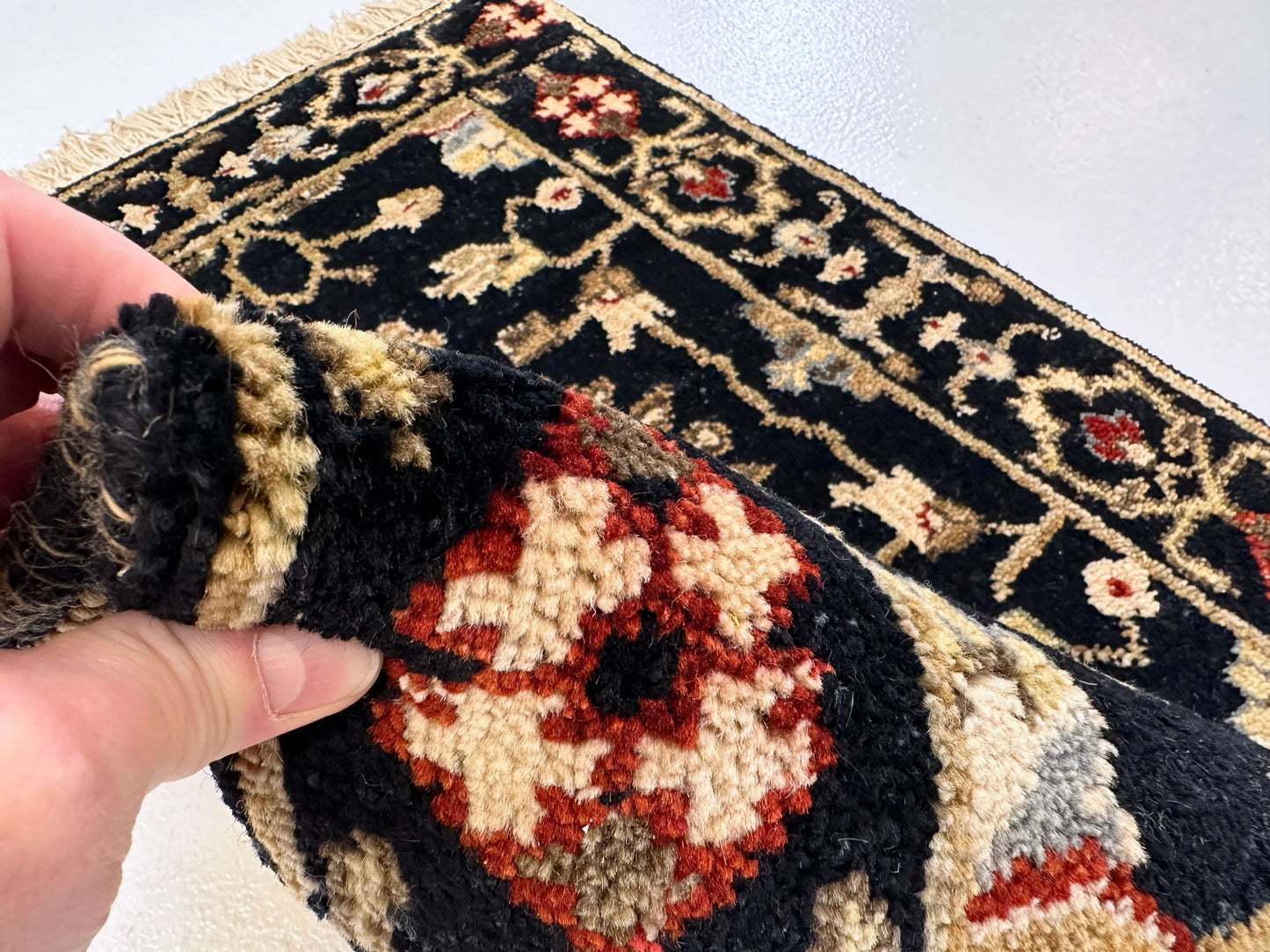 Indo-Persian wool (2x3) black