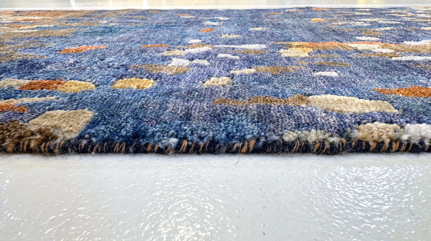 Contemporary 10' Runner navy/copper