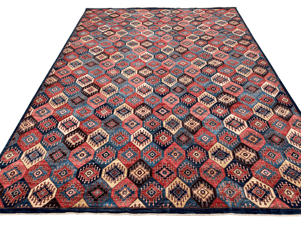 Aryana-Yalameh (8'11"x11'08") multicolor/navy