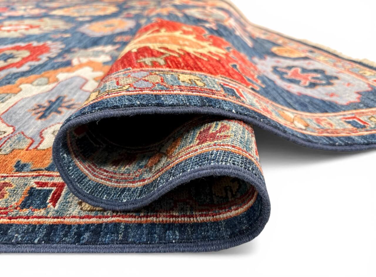 Aryana-Oushak (8'09"x11'09") navy/multicolor