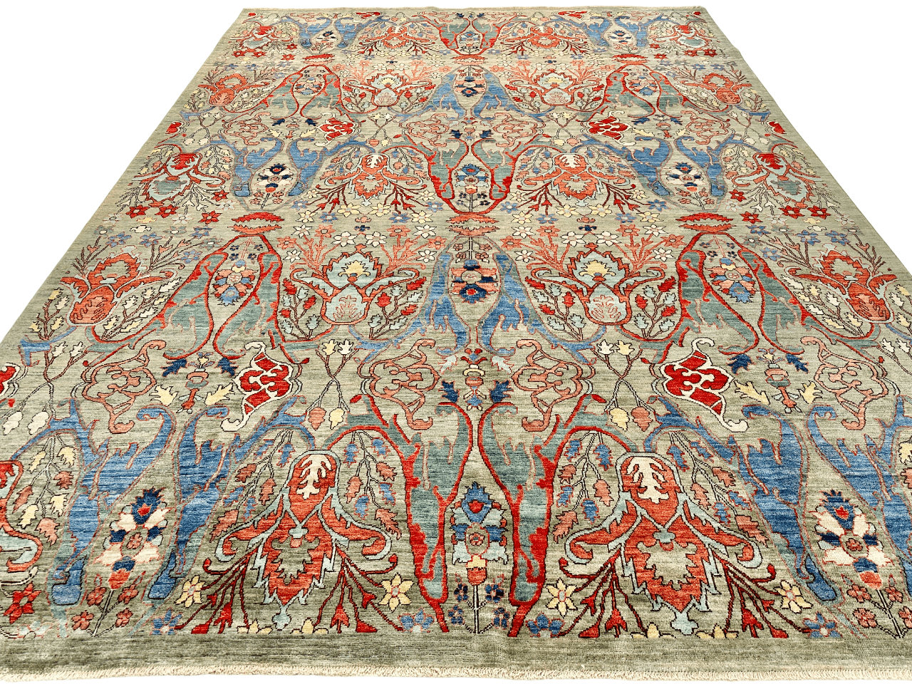Aryana-Bidjar (9'00"x12'02") light green