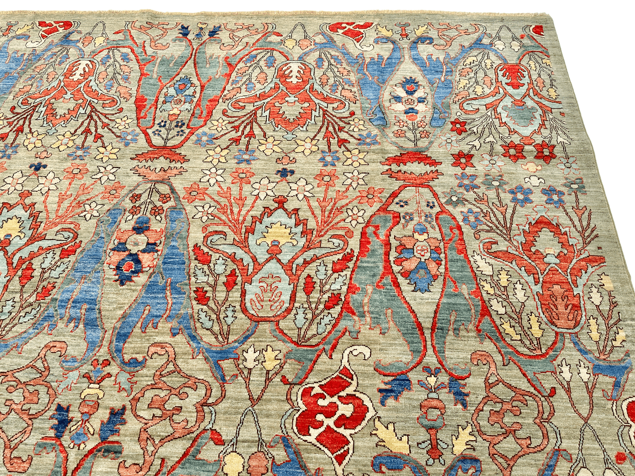 Aryana-Bidjar (9'00"x12'02") light green