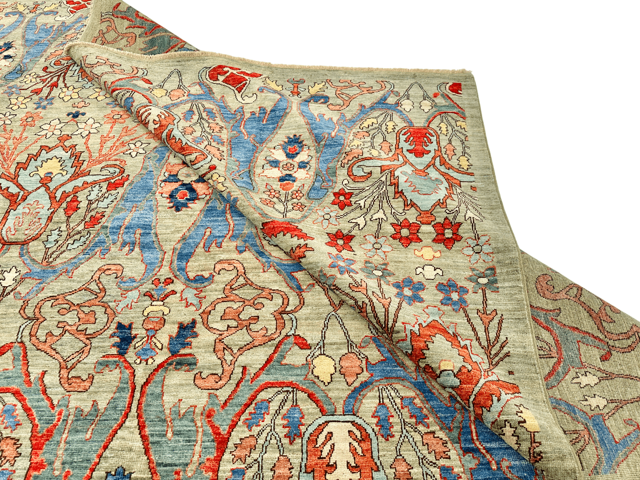 Aryana-Bidjar (9'00"x12'02") light green