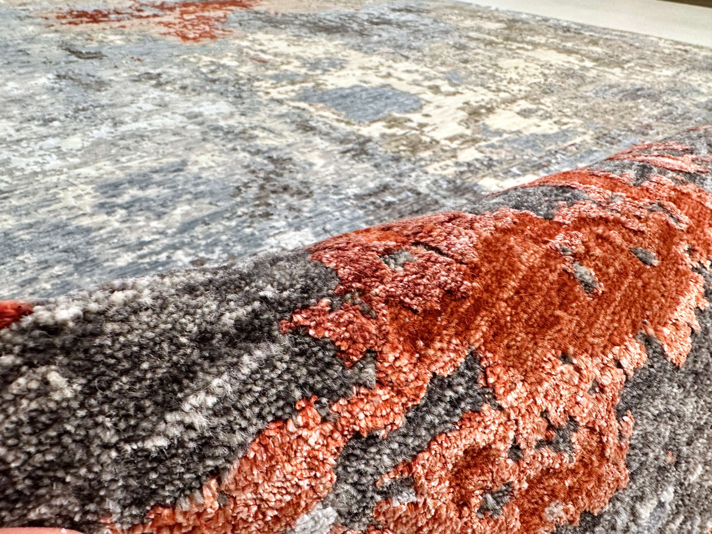 Galaxy (9x12) blue/gray/rust
