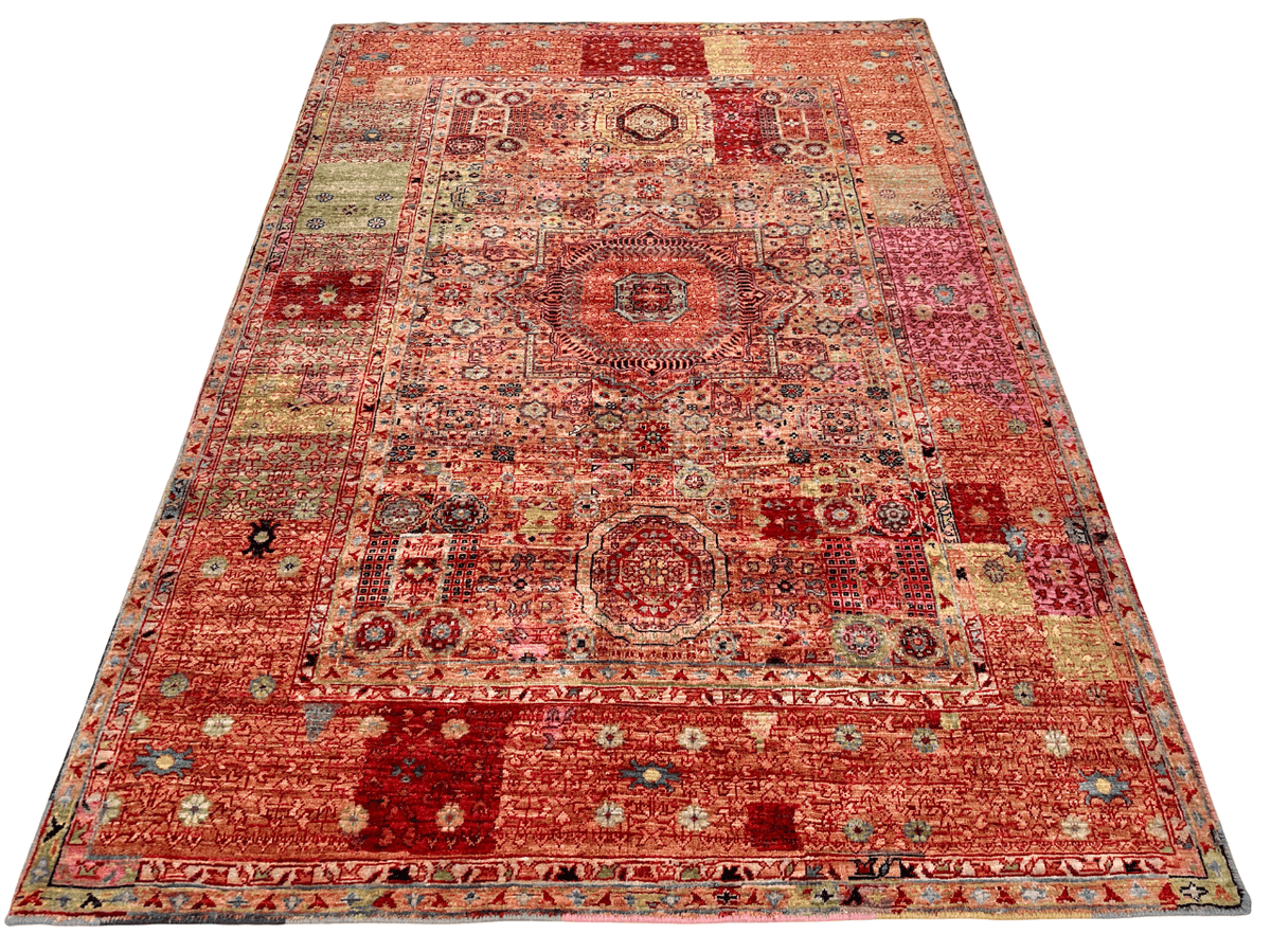 Nooristan - Patchwork Mamluk (4'03"x5'10") multicolor