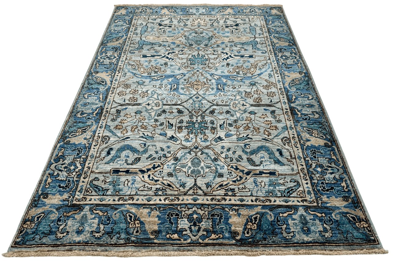 Aryana-Bidjar (3'11"x5'11") Blue