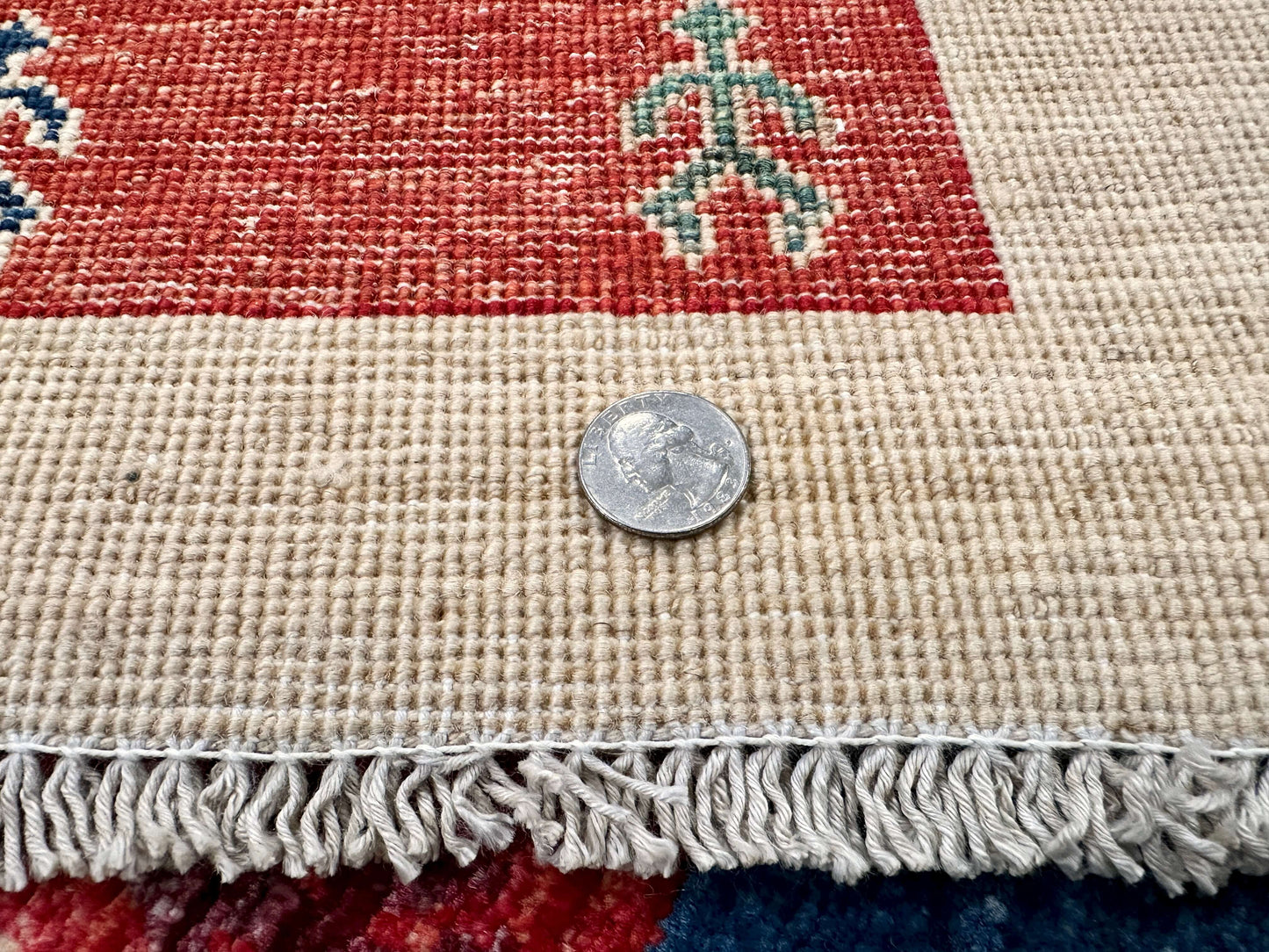 Patchwork Gabbeh (3'04"x5'00") multicolor/ivory