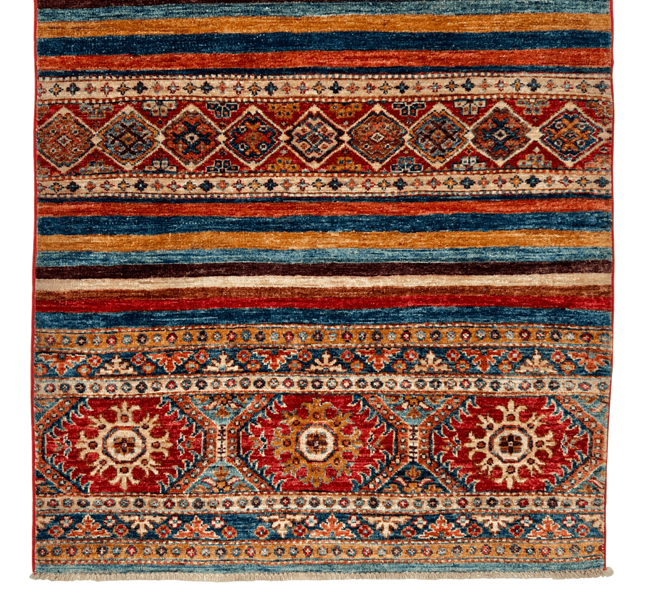 Kazak Khorjin (3'05"x5'03") red