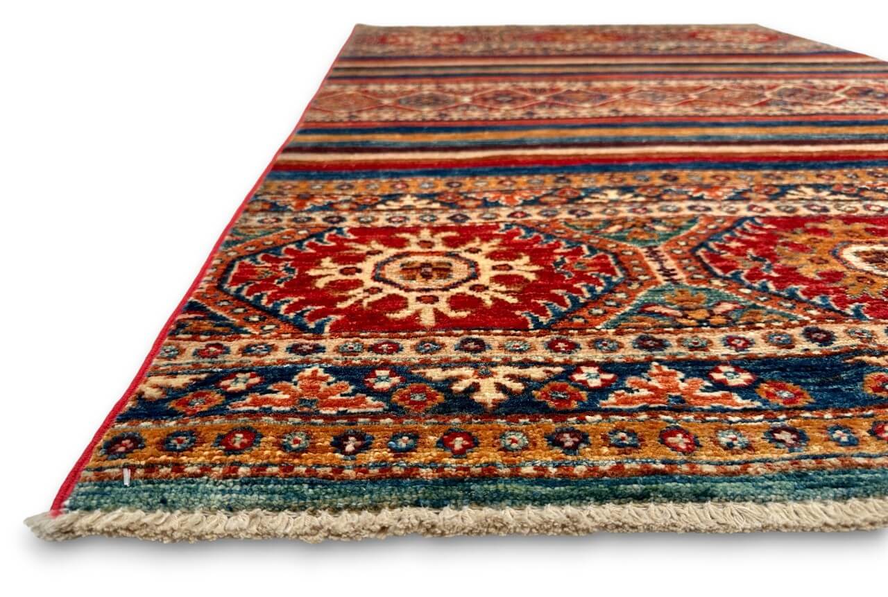 Kazak Khorjin (3'05"x5'03") red
