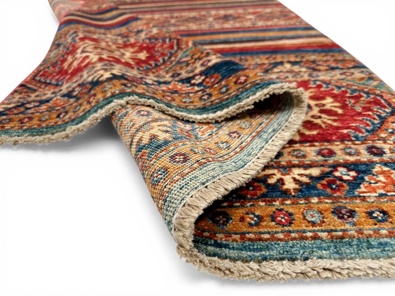 Kazak Khorjin (3'05"x5'03") red