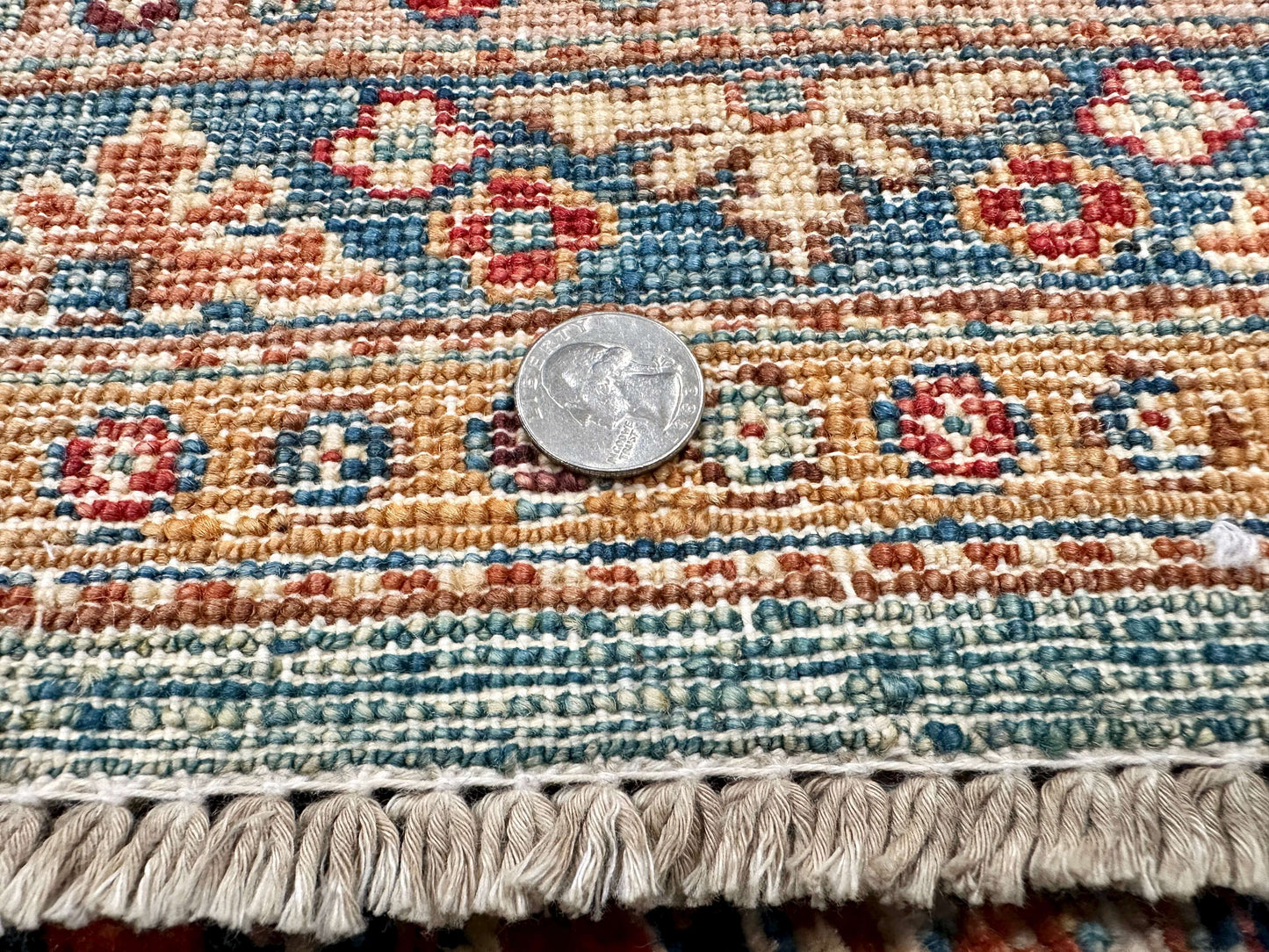 Kazak Khorjin (3'05"x5'03") red