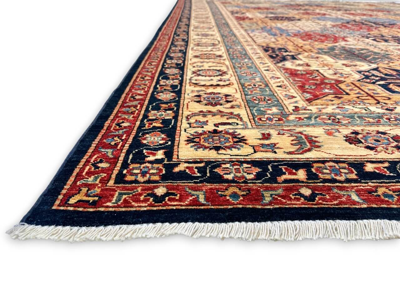 Super Kazak - Bakhtiari (8'11"x12'05") multicolor/indigo