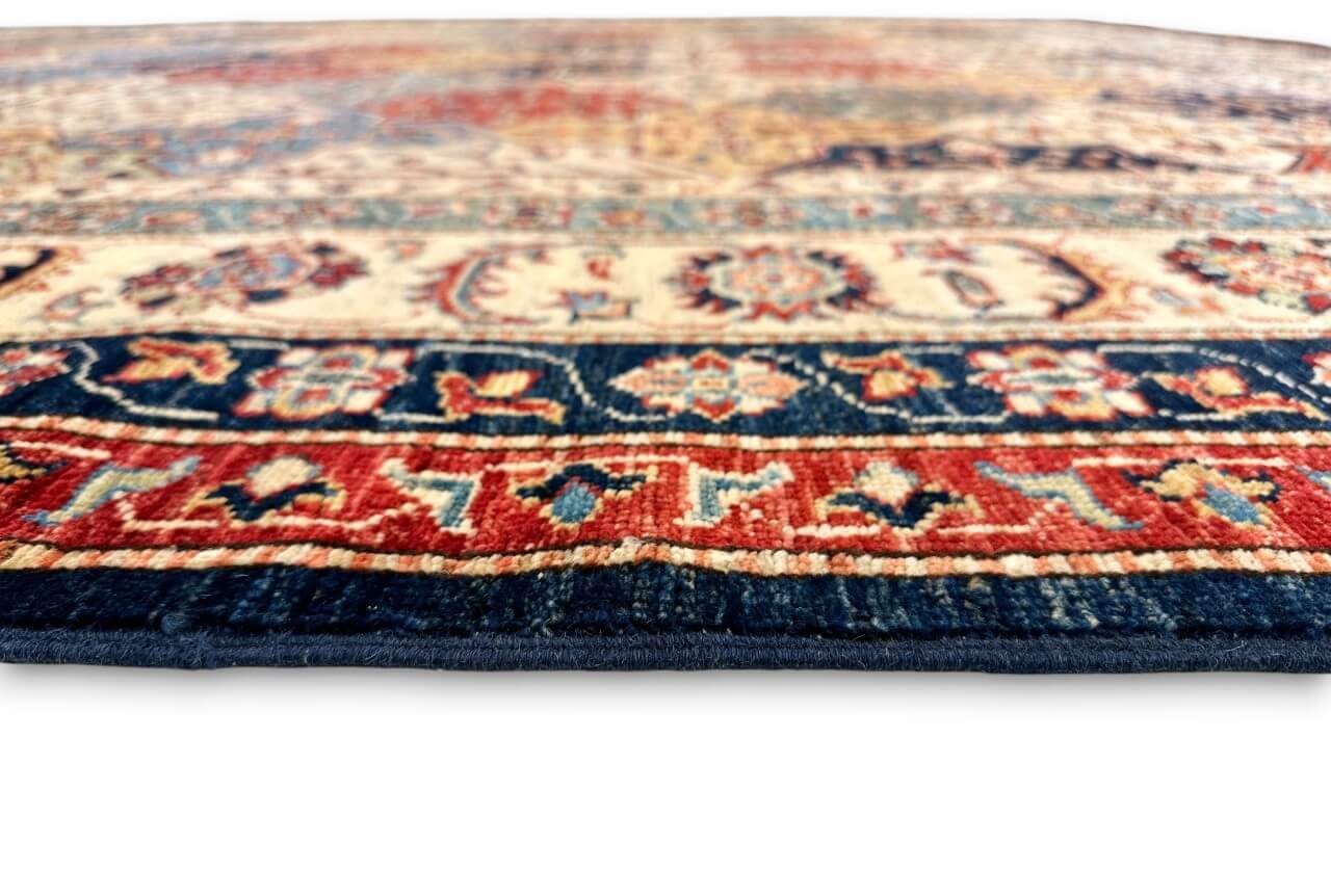 Super Kazak - Bakhtiari (8'11"x12'05") multicolor/indigo