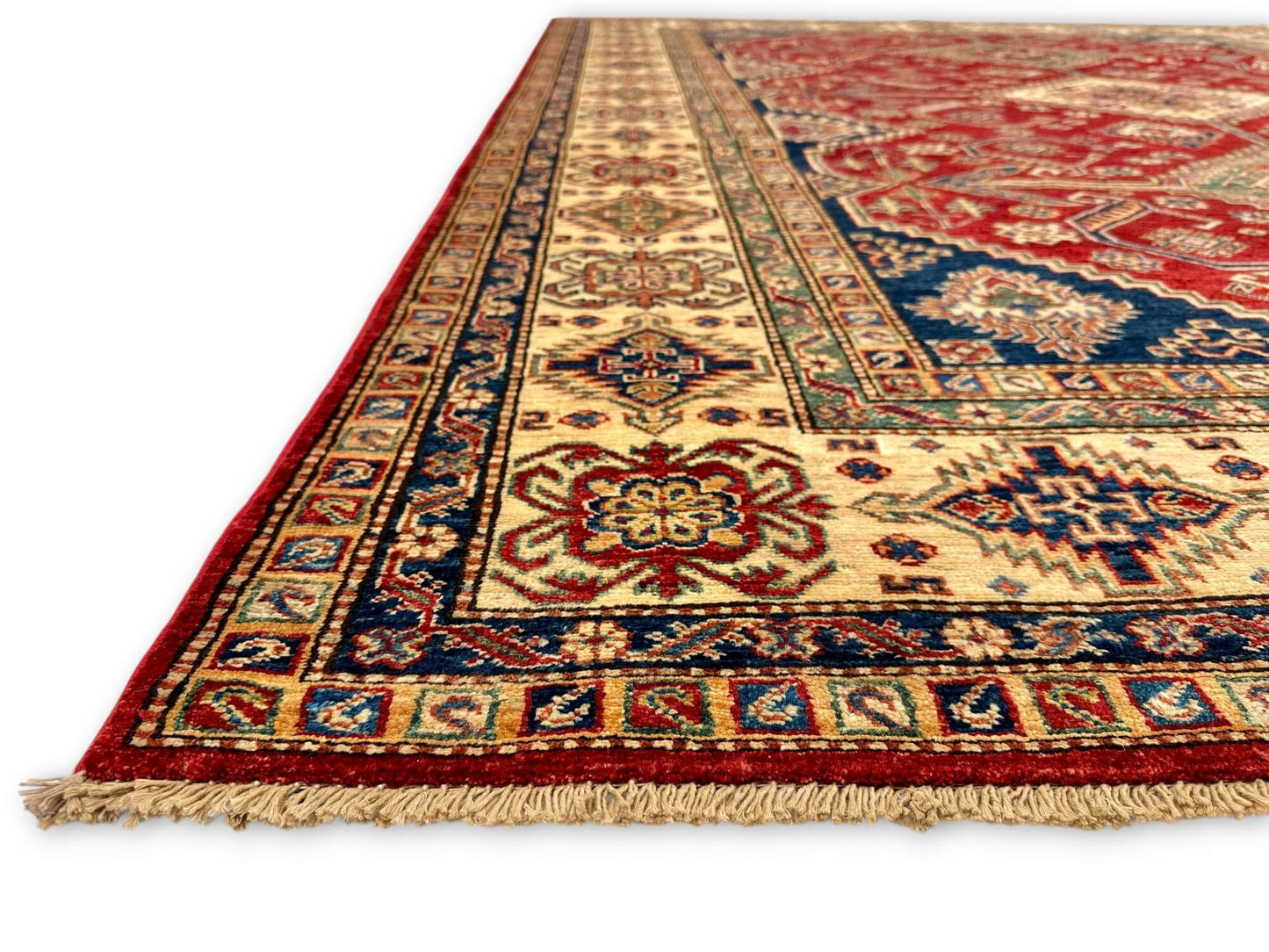 Super Kazak (8'02"x10'06") red/ivory