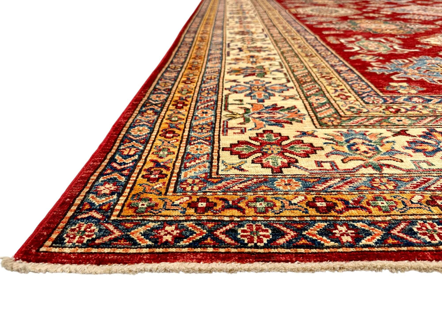 Super Kazak (8'10"x12'00") red/ivory