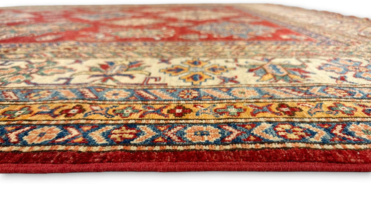 Super Kazak (8'10"x12'00") red/ivory