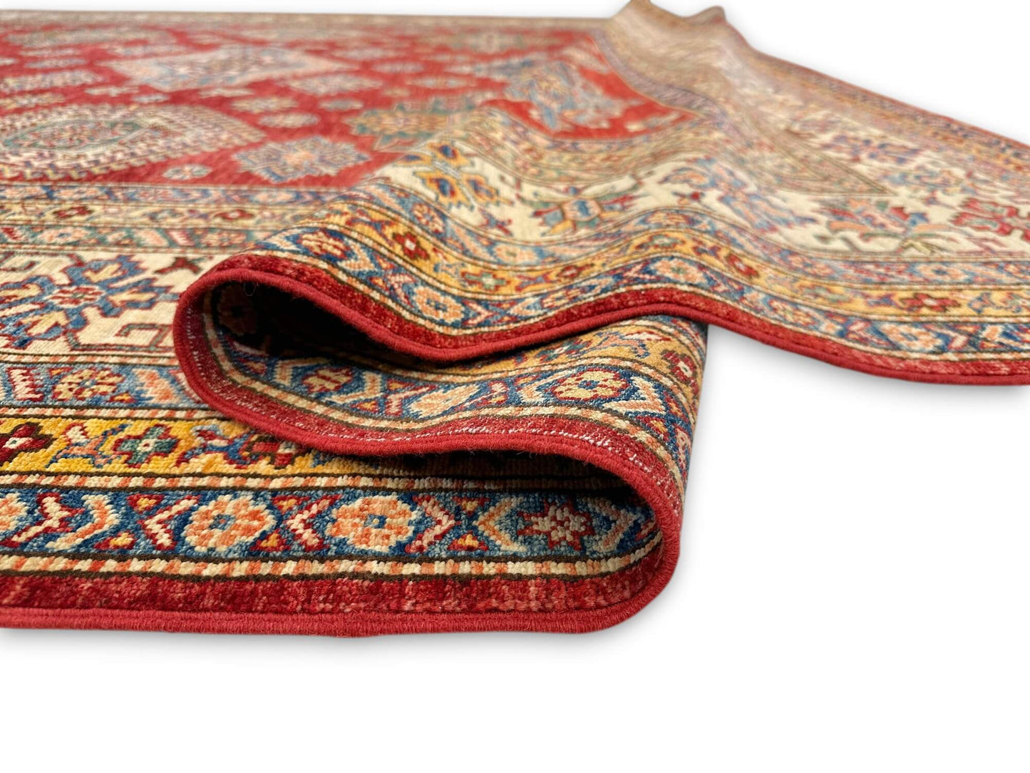 Super Kazak (8'10"x12'00") red/ivory