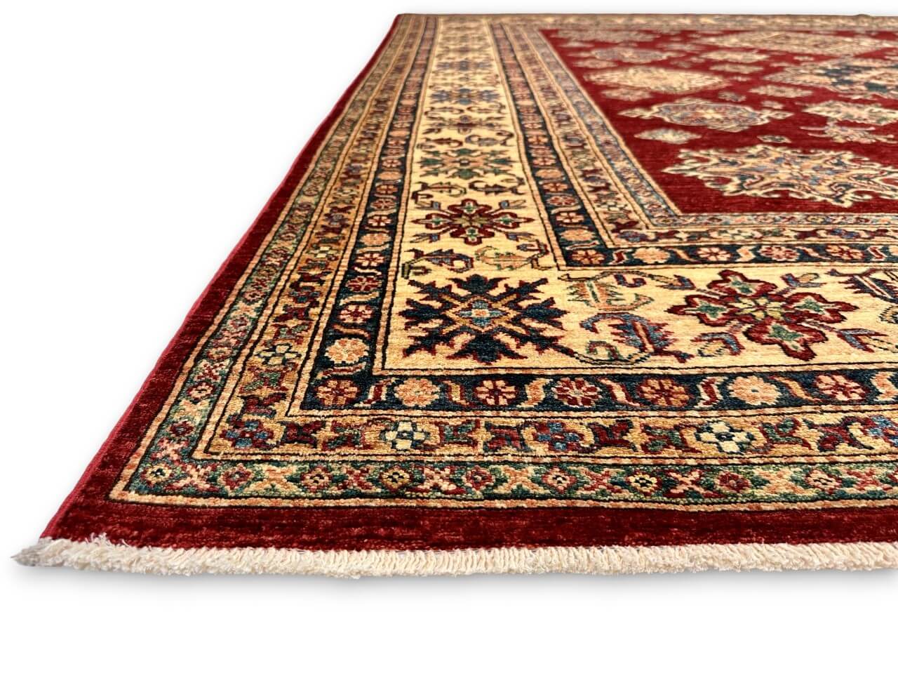 Super Kazak (8'01"x8'09") red/ivory
