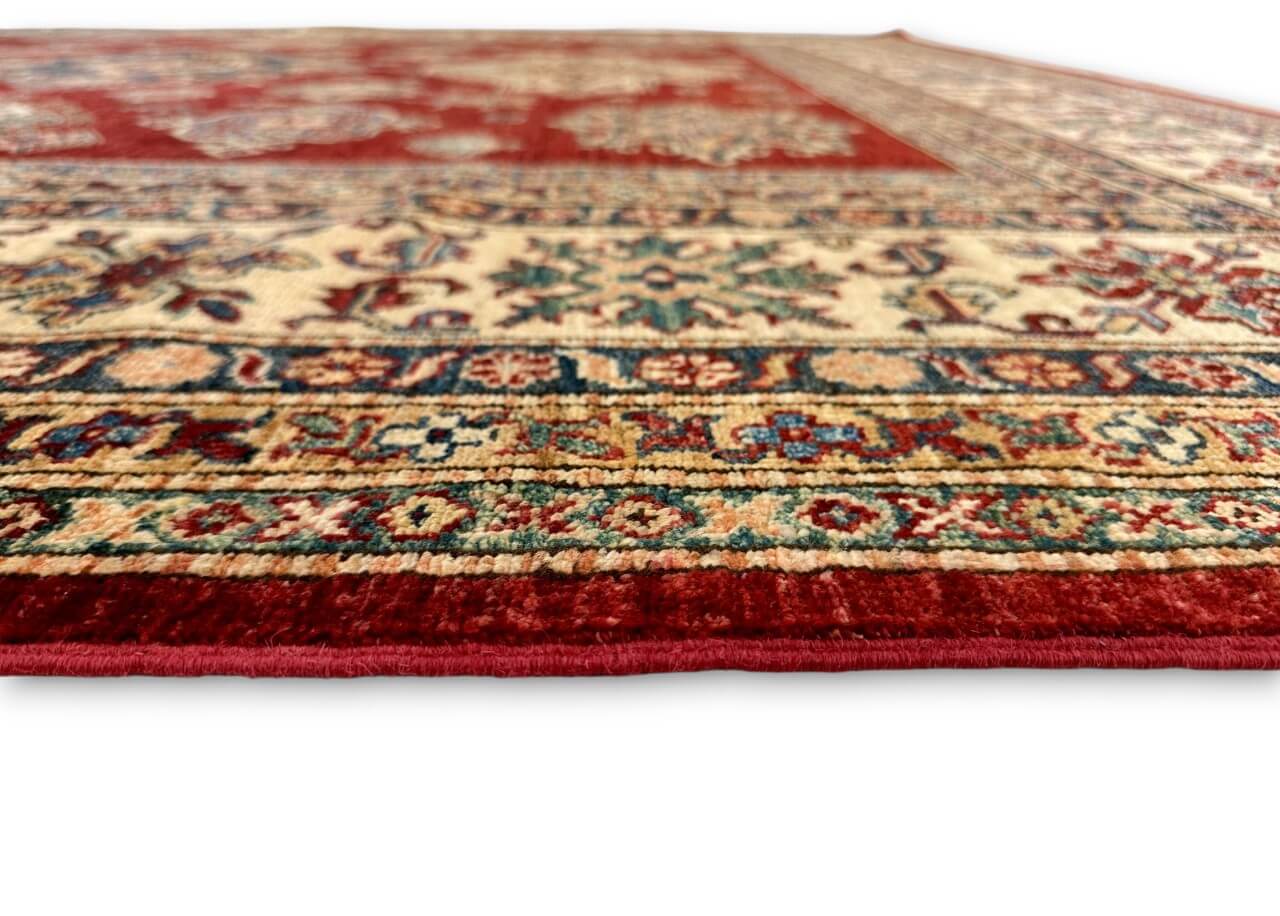 Super Kazak (8'01"x8'09") red/ivory