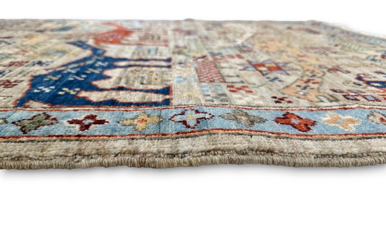 Caravan of Camels (2'11"x7'01") multicolor/beige