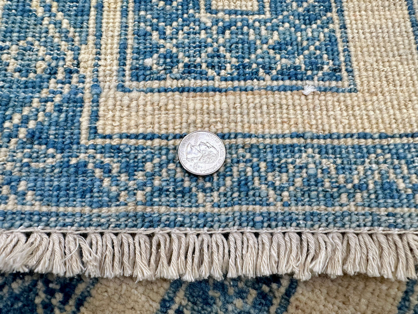 Tuareg (2'08"x9'08") blue/ivory