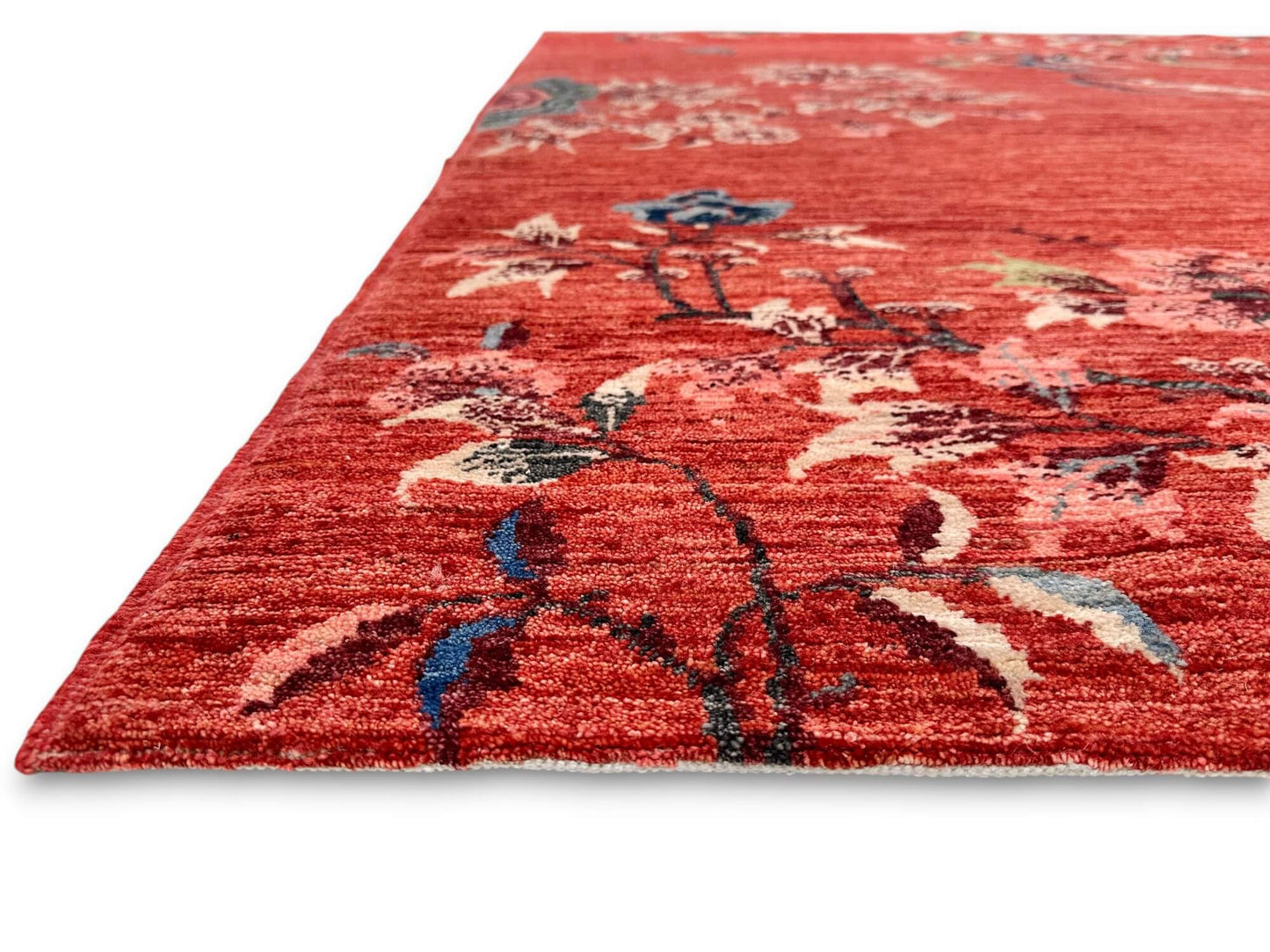 Afghan Art Deco (8'01"x9'08") red