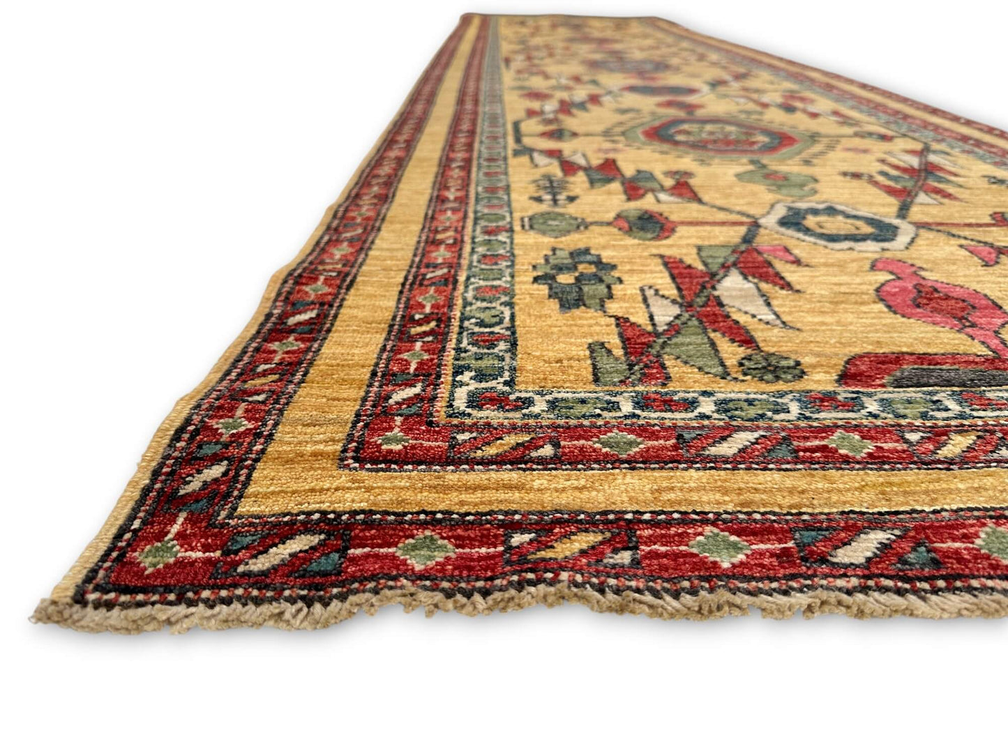Afghan Bakshaish (3'01"x11'10") gold