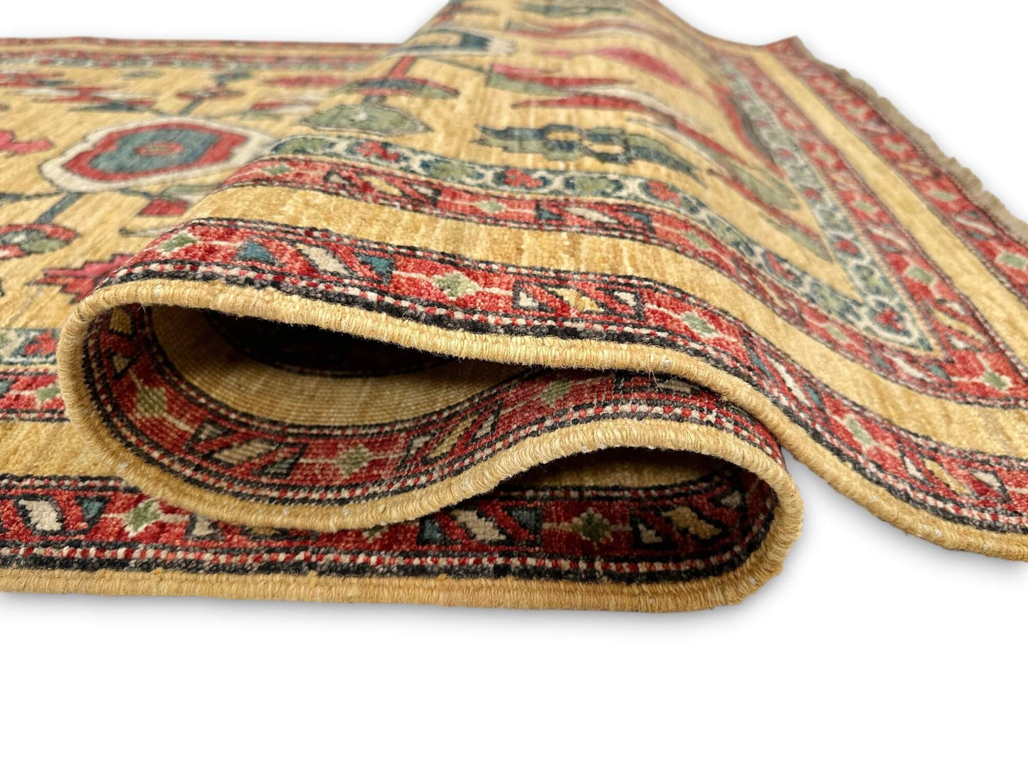 Afghan Bakshaish (3'01"x11'10") gold
