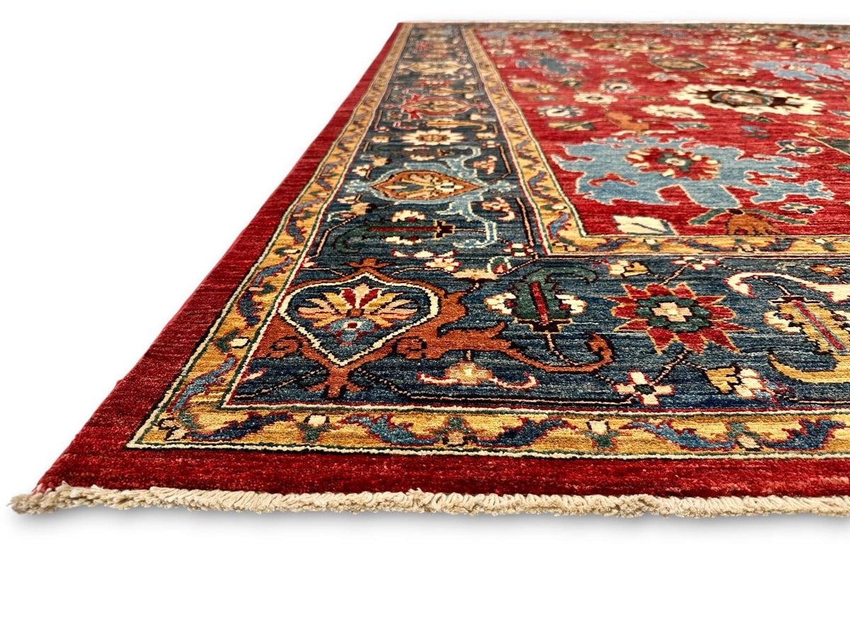 Aryana - Mirage/Sultanabad (9'00"x11'10") burgundy/navy