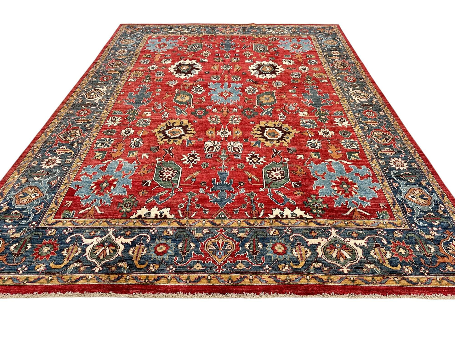 Aryana - Mirage/Sultanabad (9'00"x11'10") burgundy/navy