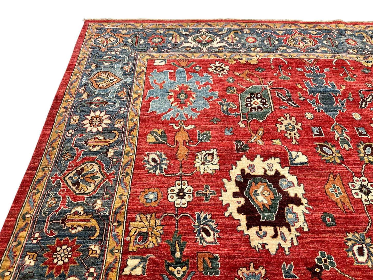 Aryana - Mirage/Sultanabad (9'00"x11'10") burgundy/navy