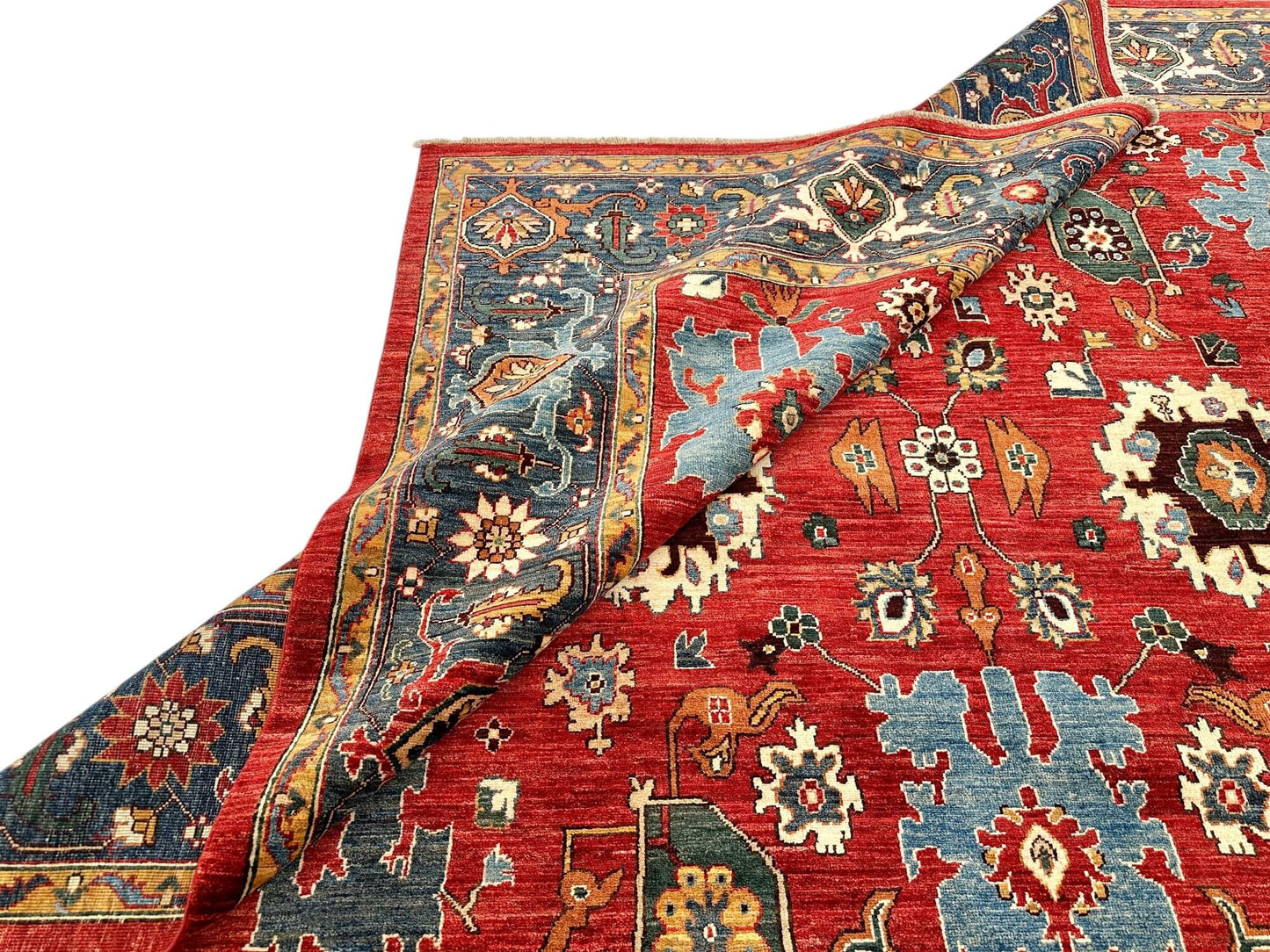 Aryana - Mirage/Sultanabad (9'00"x11'10") burgundy/navy