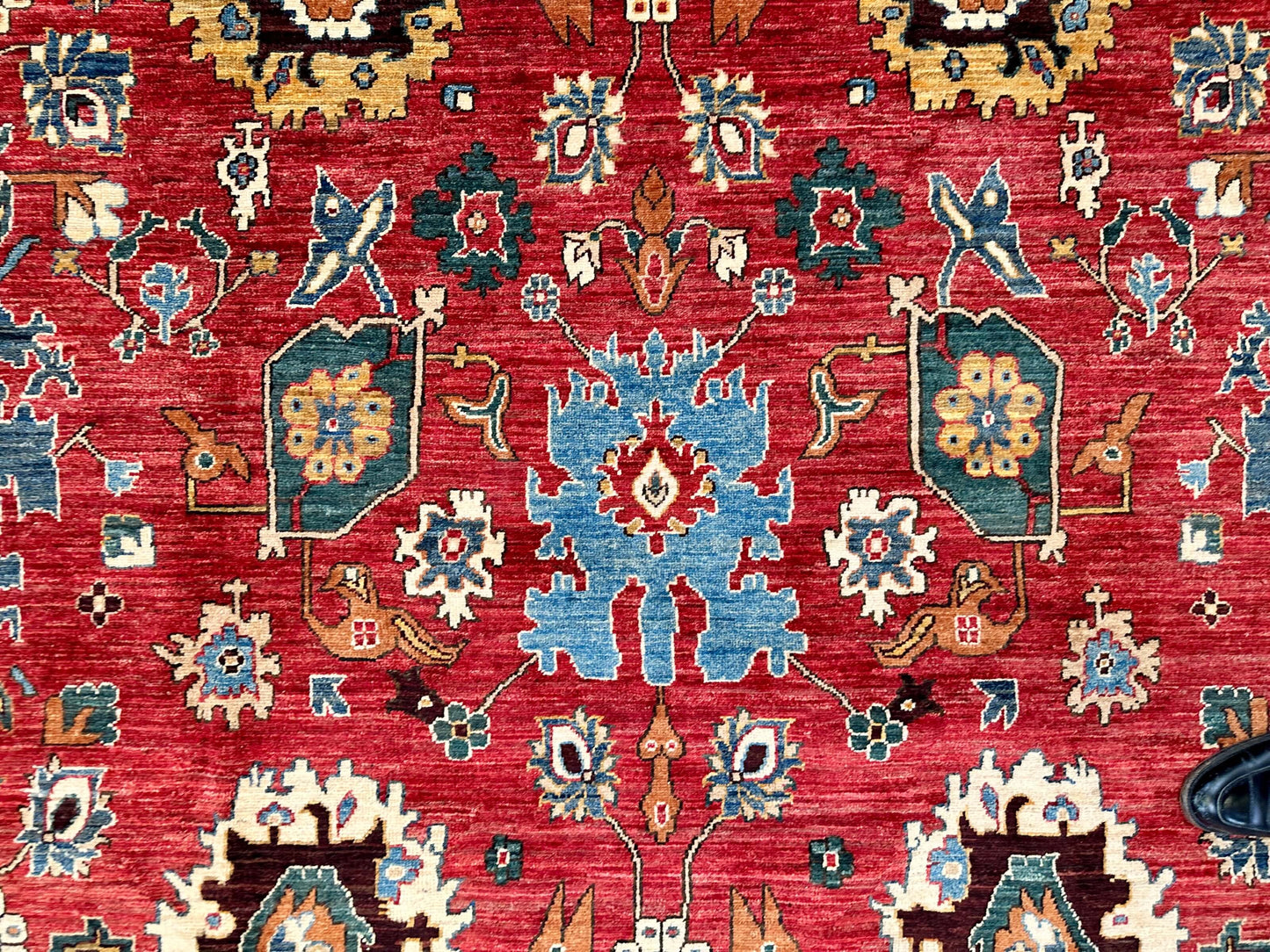 Aryana - Mirage/Sultanabad (9'00"x11'10") burgundy/navy