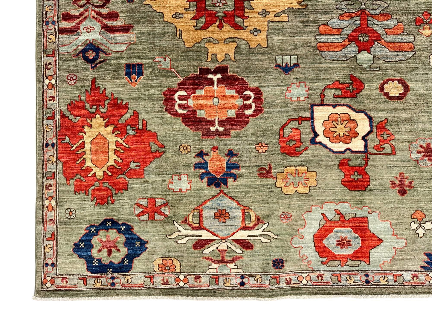 Aryana - Oushak (8'03"x10'02") green