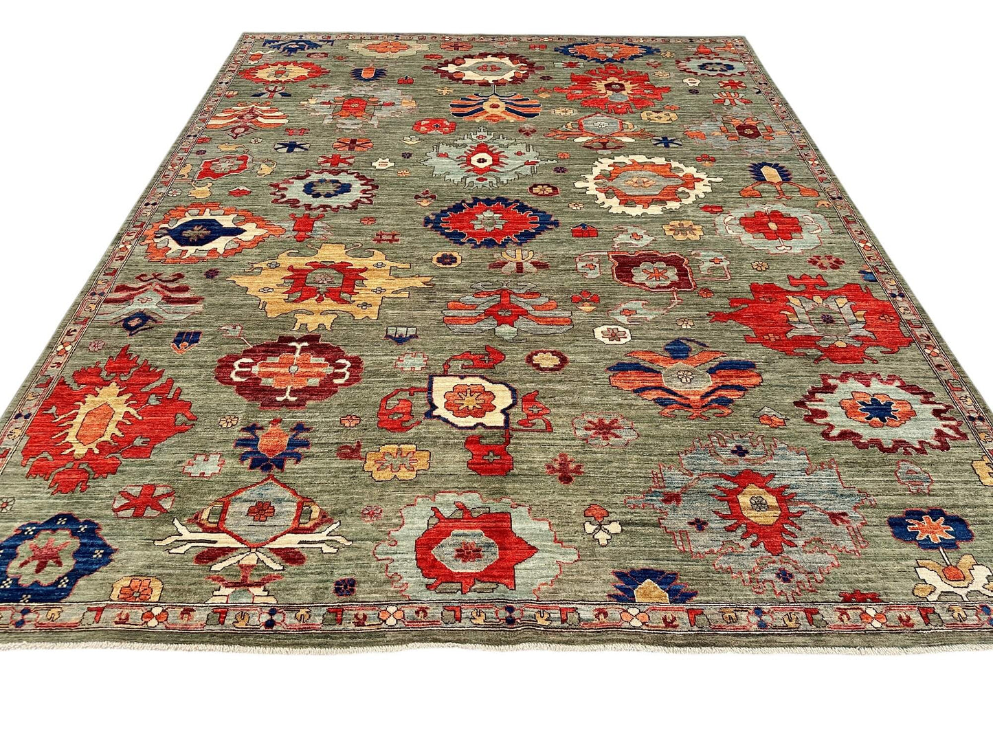 Aryana - Oushak (8'03"x10'02") green