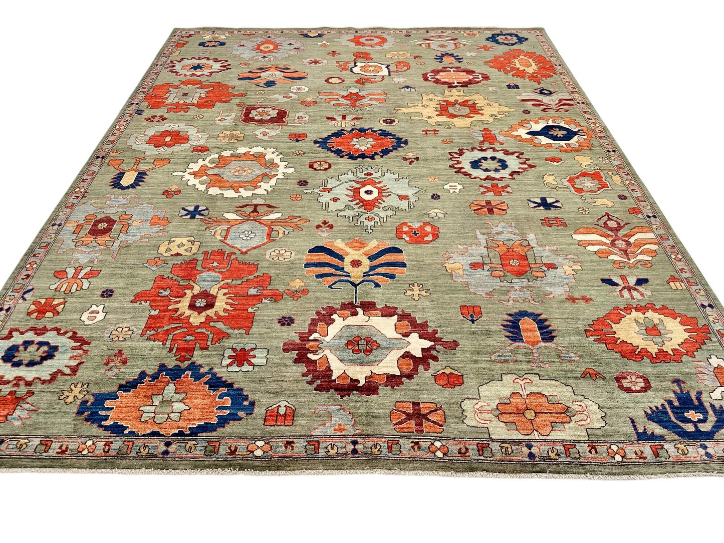 Aryana - Oushak (8'03"x10'02") green