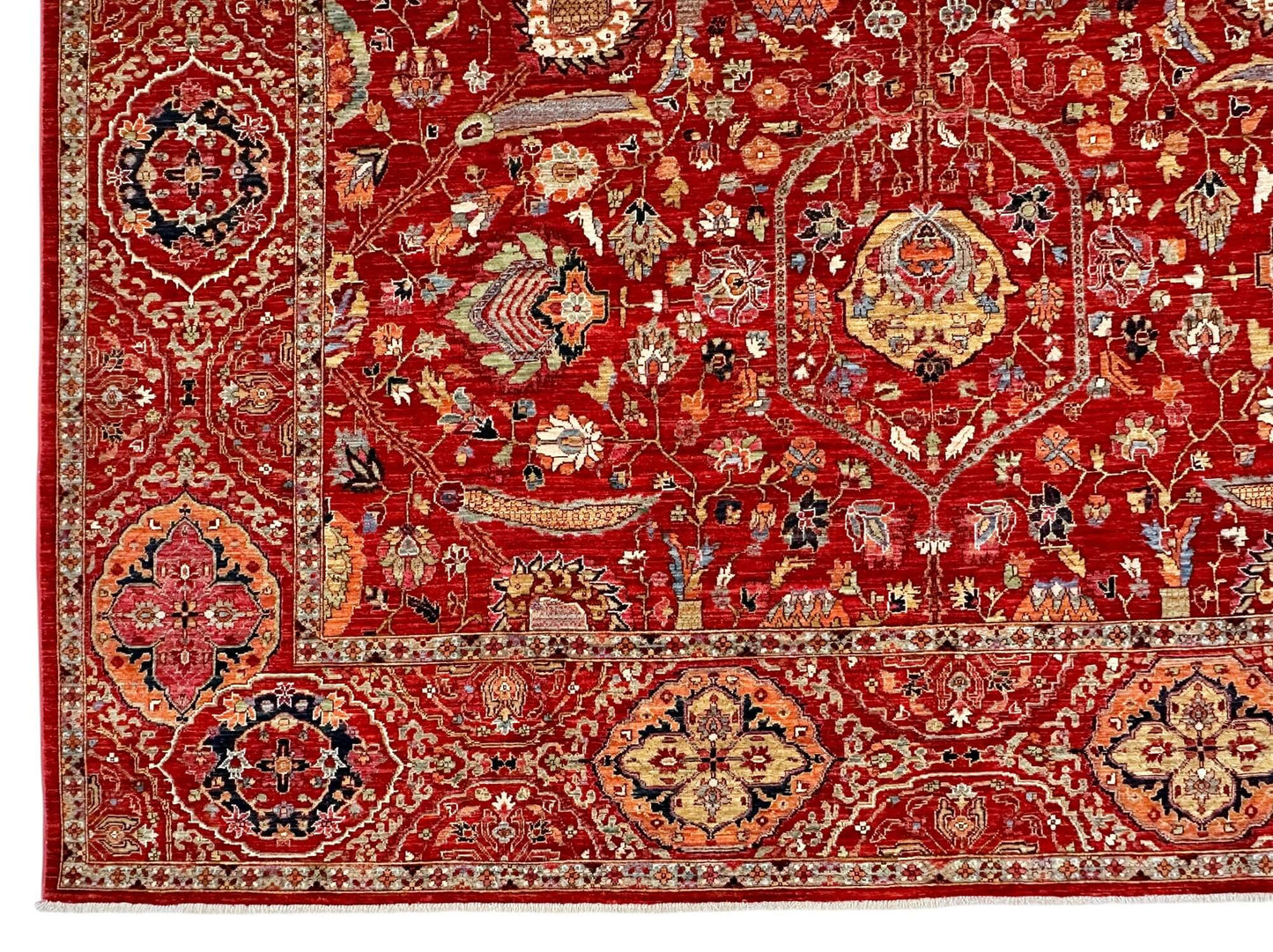 Nooristan - Fine Sultanabad (8'01"x10'02) red