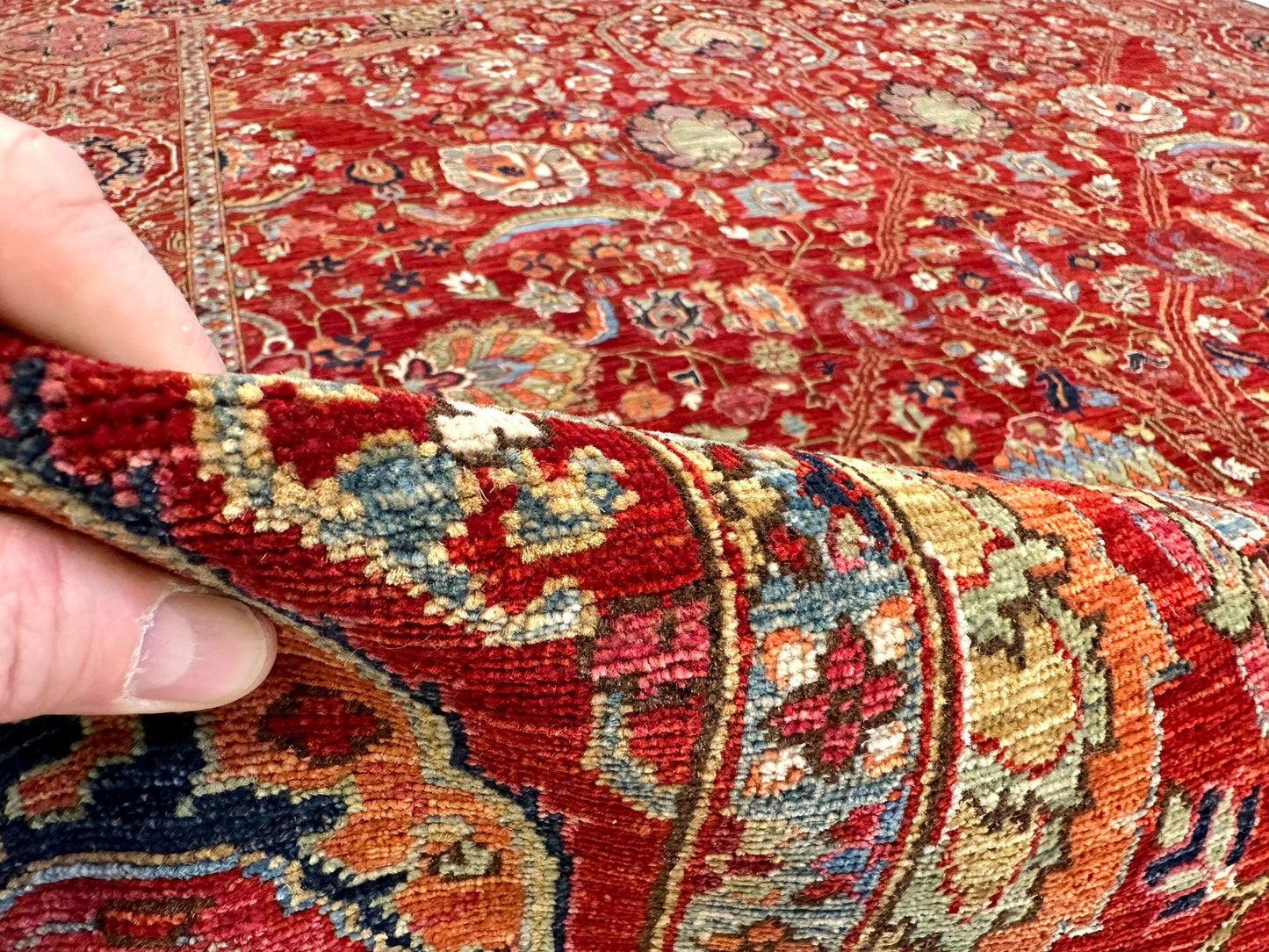 Nooristan - Fine Sultanabad (8'01"x10'02) red