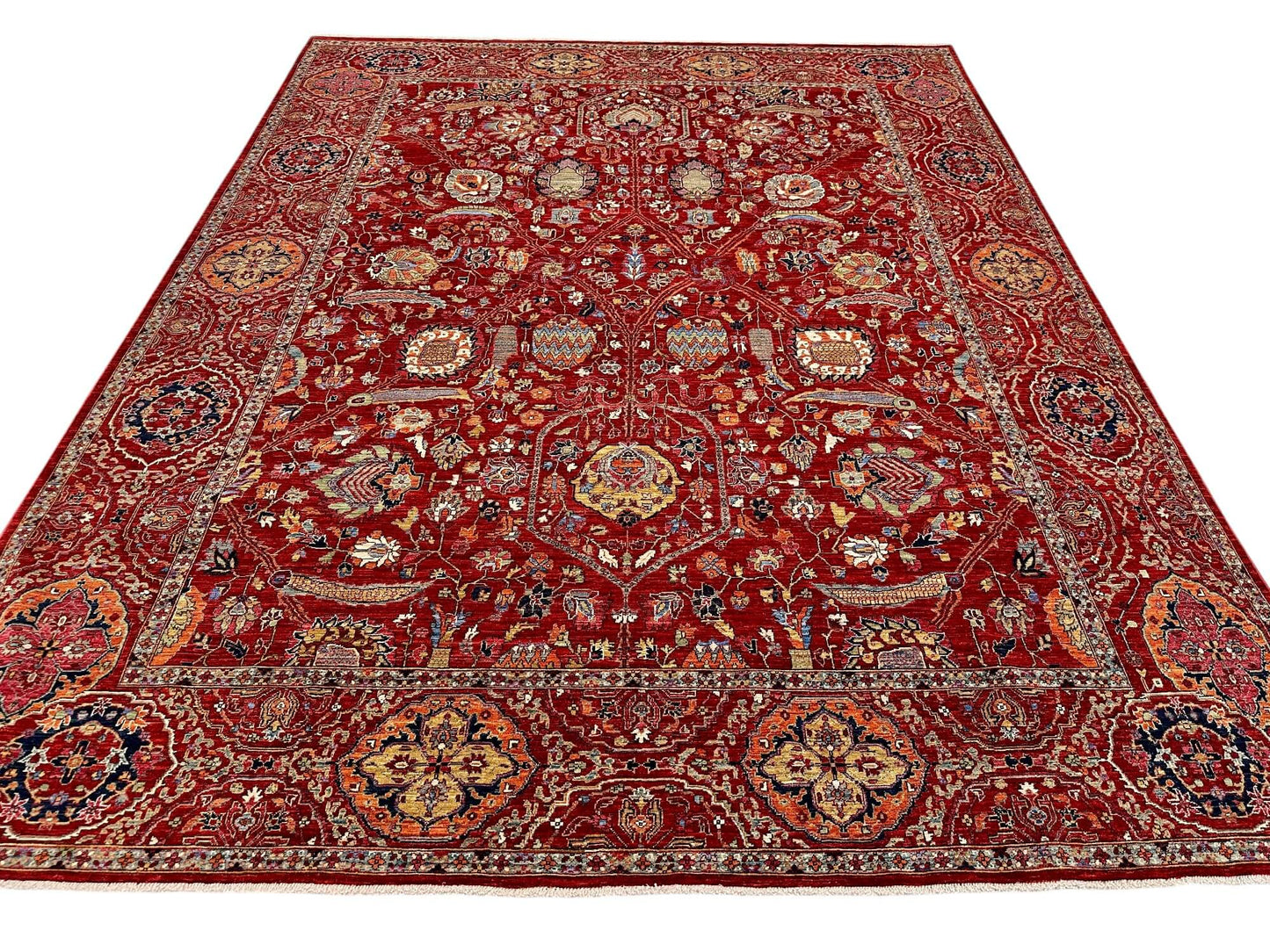 Nooristan - Fine Sultanabad (8'01"x10'02) red