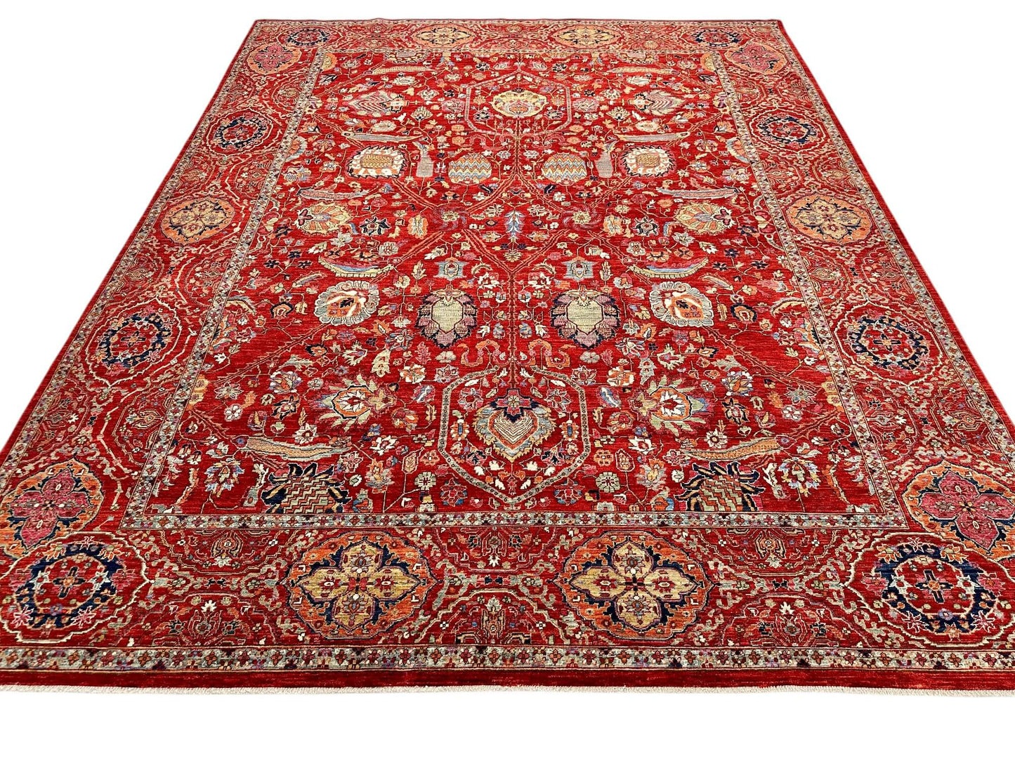 Nooristan - Fine Sultanabad (8'01"x10'02) red