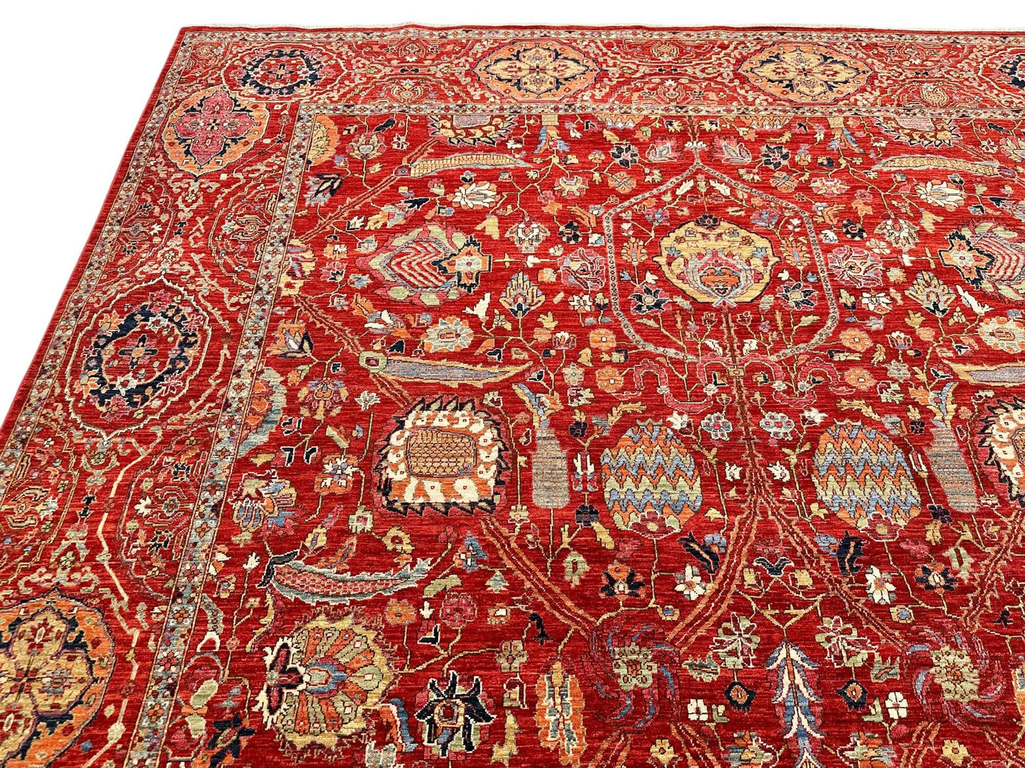 Nooristan - Fine Sultanabad (8'01"x10'02) red