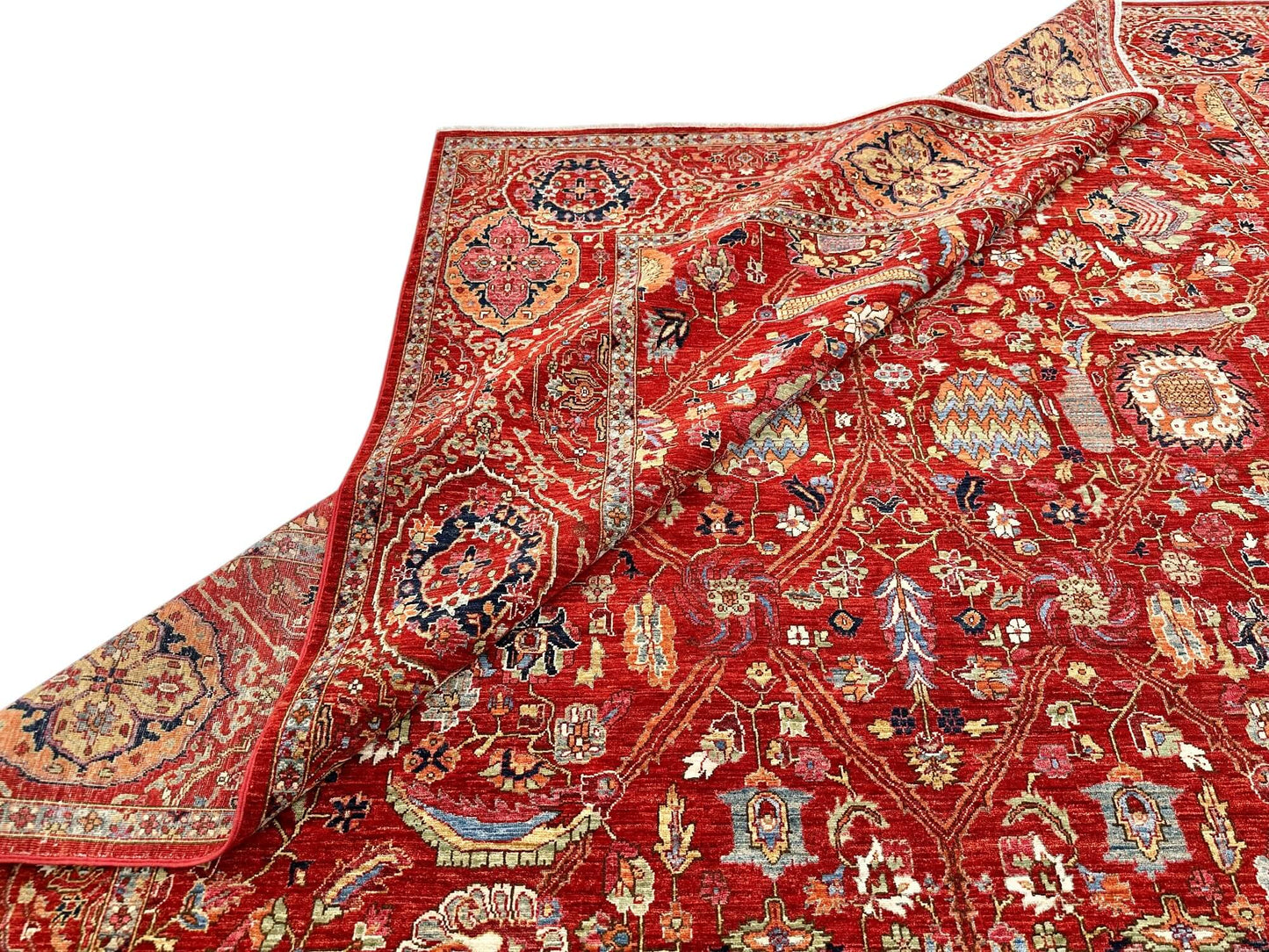 Nooristan - Fine Sultanabad (8'01"x10'02) red
