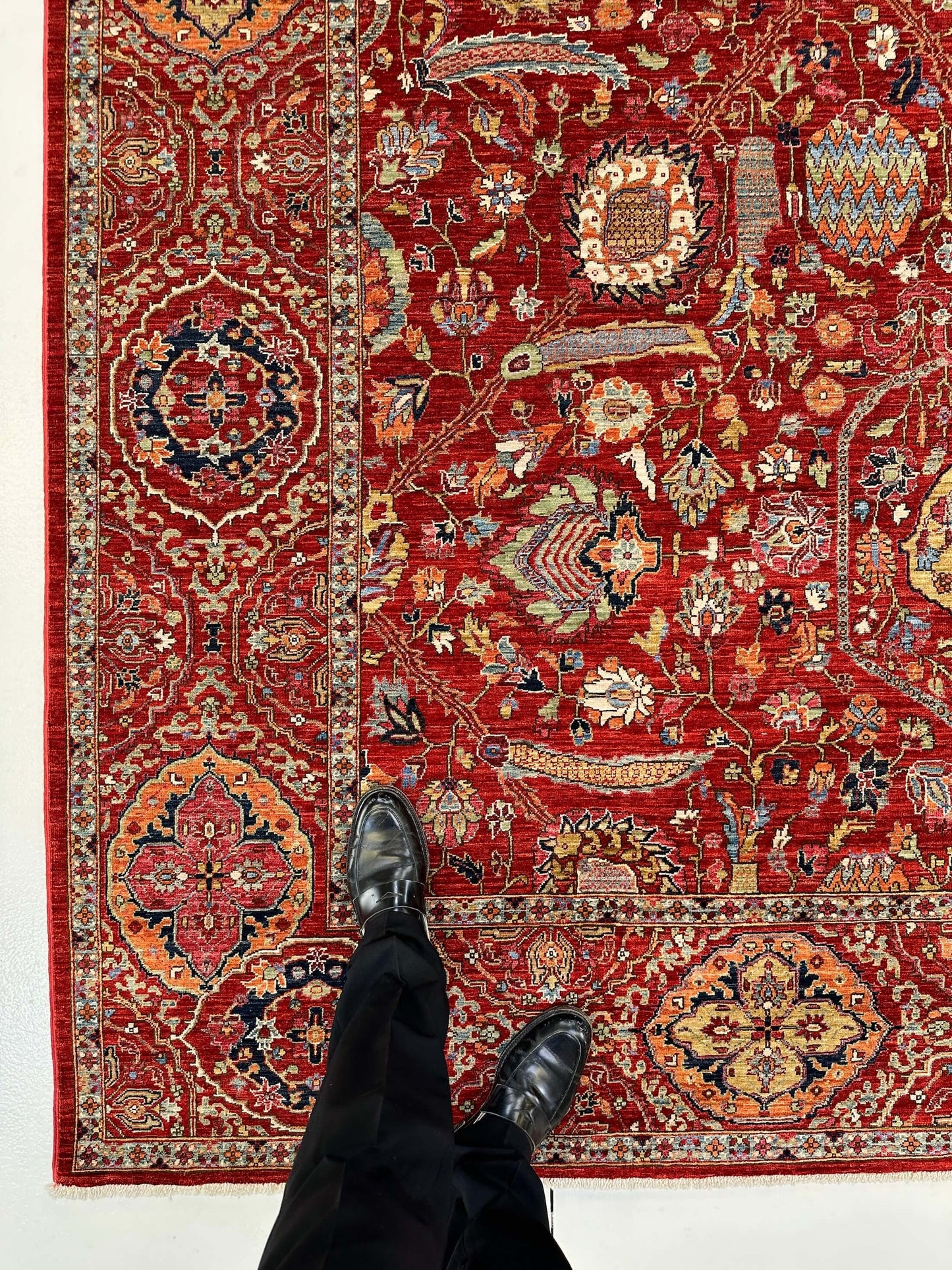 Nooristan - Fine Sultanabad (8'01"x10'02) red