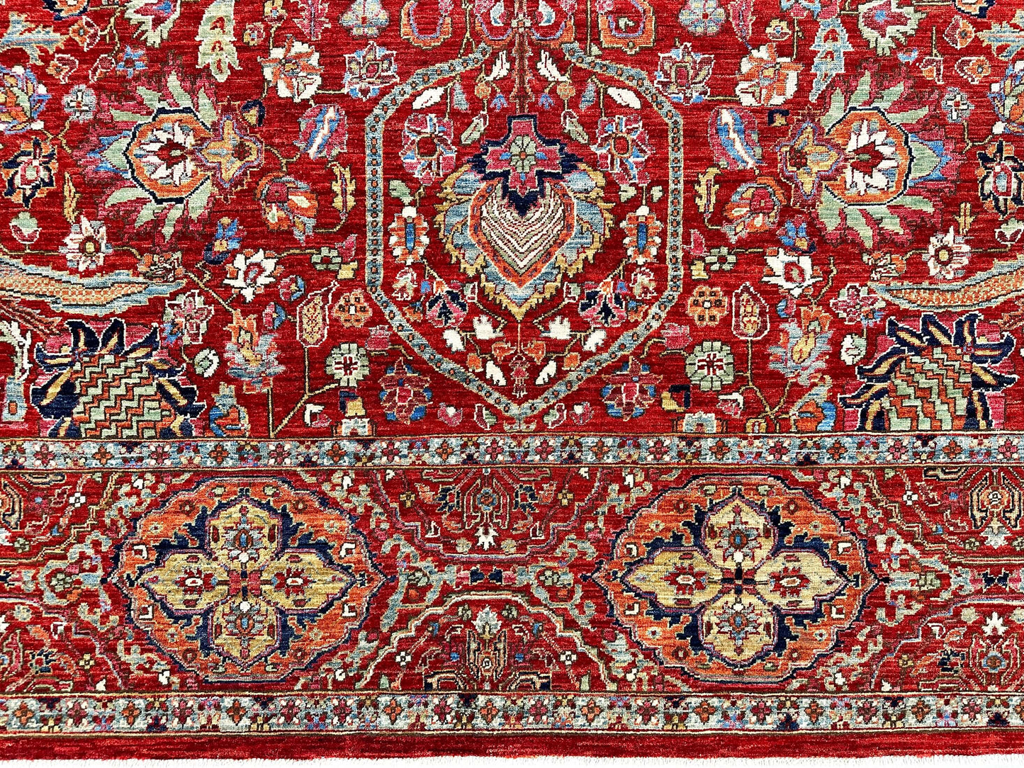 Nooristan - Fine Sultanabad (8'01"x10'02) red