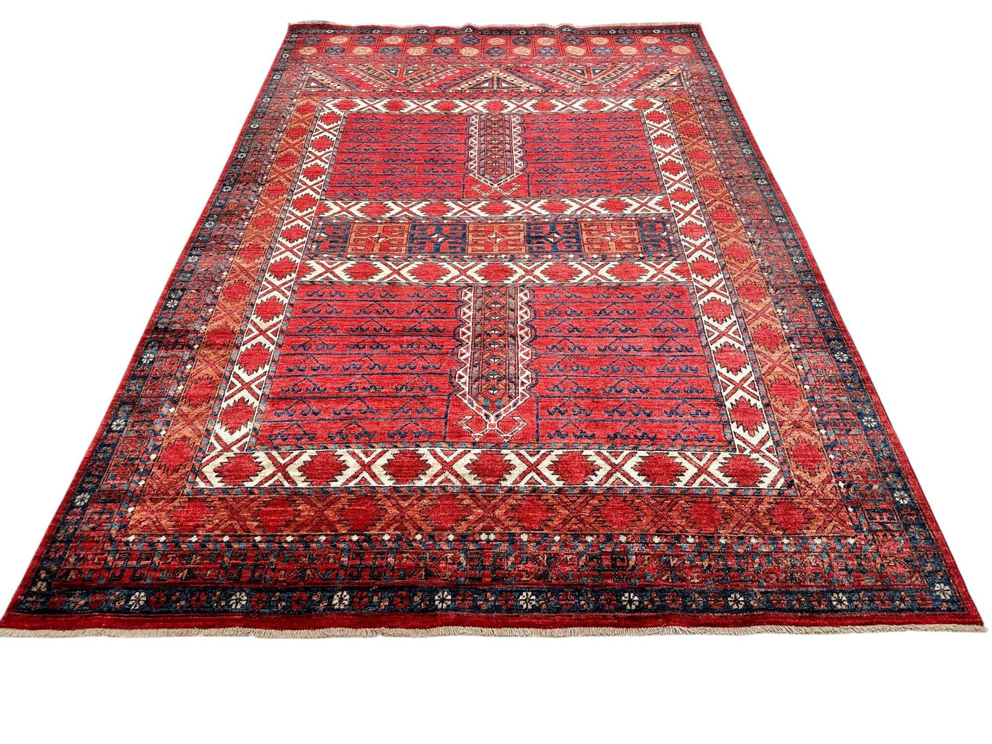 Aryana - Hatchlu (6'00"x8'10") dk.red
