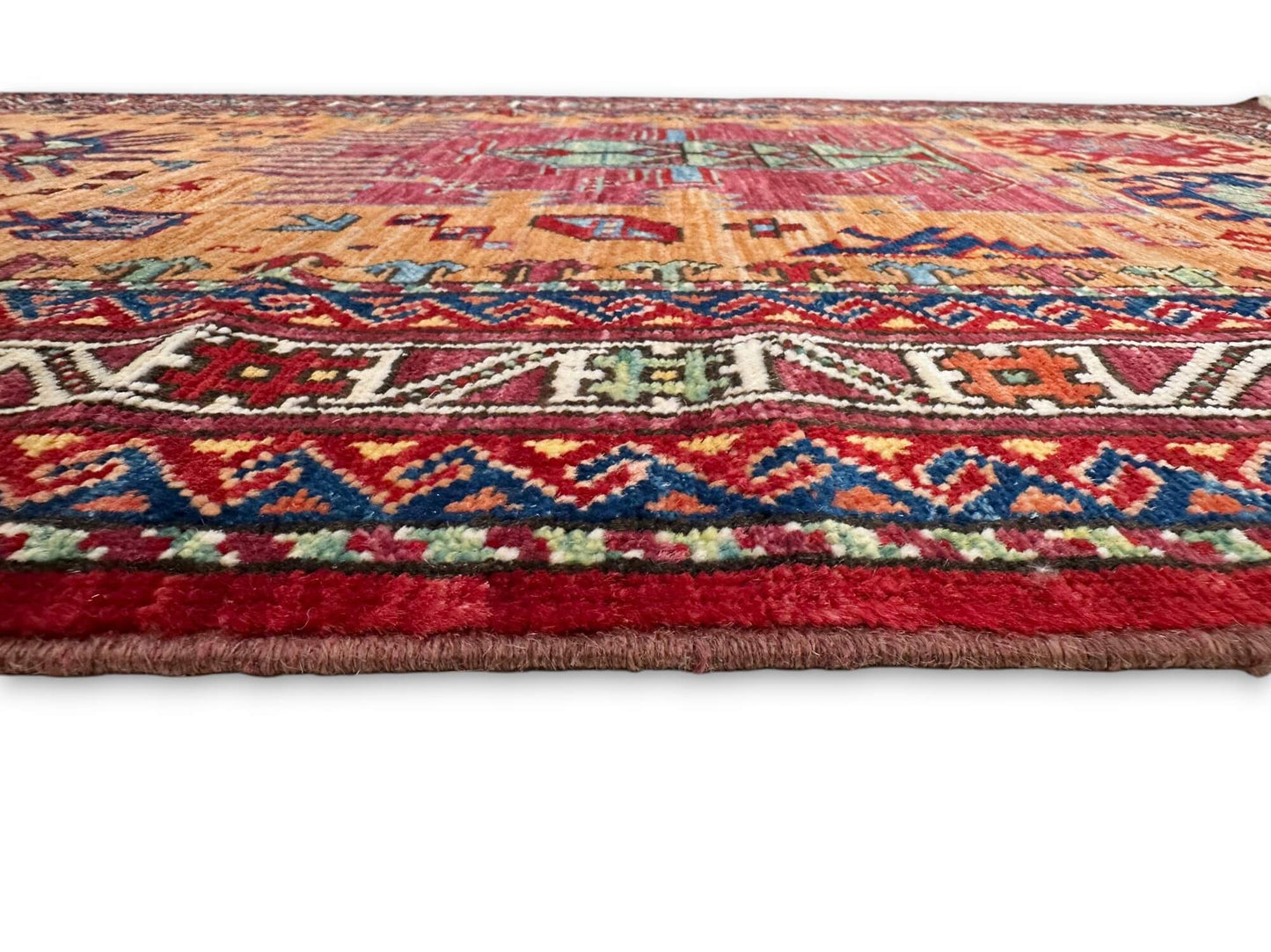 Baluch (3'02"x11'08") copper/multicolor
